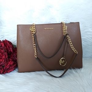 NWT MICHAEL KORS SUSANNAH LARGE TOTE HANDBAG